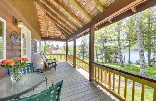 8 Mi to Saddleback Ski Area Cabin with Fire Pit - Foto 23