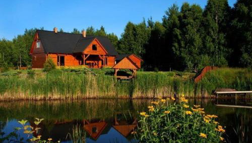 Uroczy drewniany dom w ciszy i spokoju - Foto 1