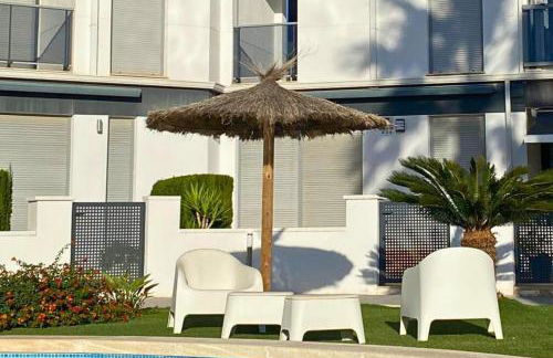 Modern flat with swimming pool terrace and equipped solarium - Foto 18