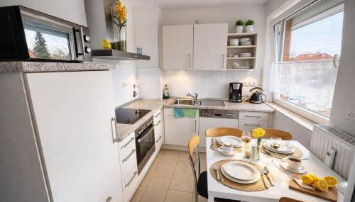 Modernes Apartment mit Balkon & Smart TV bei Hamburg - Foto 4