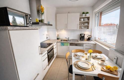 Modernes Apartment mit Balkon & Smart TV bei Hamburg - Foto 4