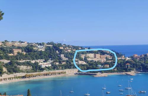 Vintage flat on Villefranche bay - free car park - Foto 36