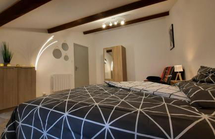 Suite 3 pièces chambre+cuisine+SDB centre ville - Foto 9