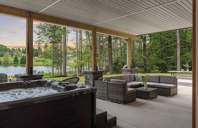 Nittany Cabin by Avantstay Lakefront, View, Firepit - Foto 2