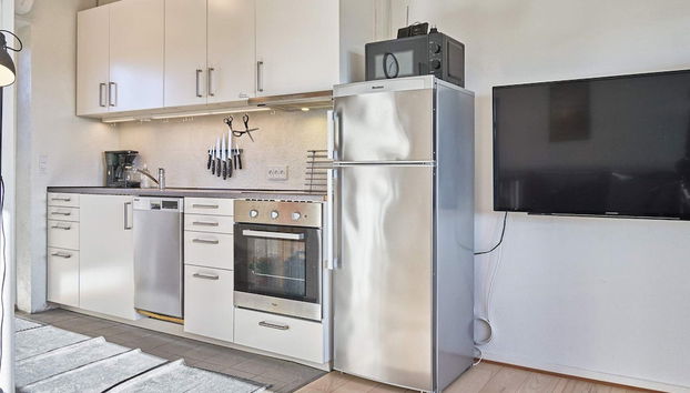 4 Person Holiday Home in Allinge - Foto 4, Cocina privada