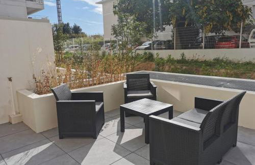 Charmant duplex à Montpellier pour 4 personnes, wifi, parking et tramway - Foto 15