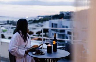 Beach front apt Maal, private spa & parking - Foto 32