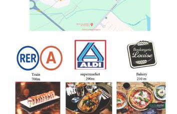 Cosy Apartment - Parking, Garden,10mn from Disneyland! - Foto 44