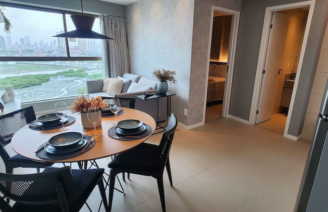 Flats no Parque do Cais Recife - Foto 68