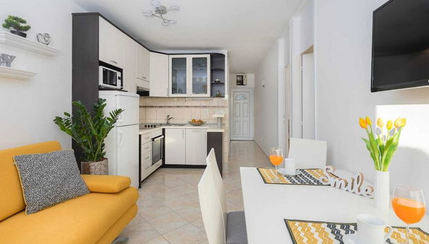 Lavica seaside apartments - Foto 3, Cocina privada