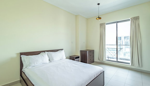 SuperHost - Chic Downtown Living 1BR in Dubai's South Ridge 5 - Foto 3, Habitación