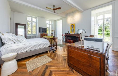 Château Soules - Piscine - Lac - Calme - Foto 7