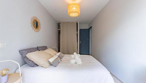 Le beau T3 Saint Jory - Climatisation d'appoint et jardin calme - Foto 2, towels