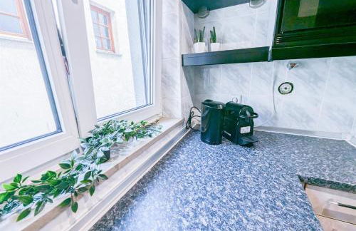 ALFA Stuttgart 3 Zimmer 6 Betten Apartment Zuffenhausen Porsche Bosch BZ WLAN EBK WM - Foto 18