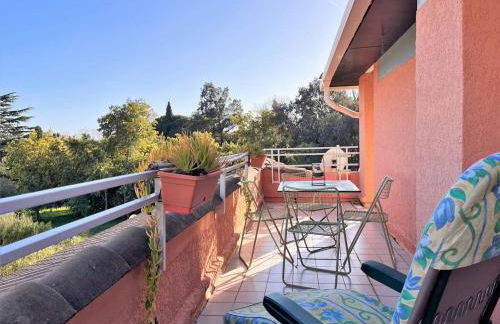 Duplex 3 pièces avec grandes terrasses et parking - 6 couchages - proche plage, Le Lavandou - FR-1-251-534 - Photo 15