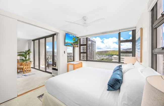 Diamond Head and Ocean views with King Bed and Parking - Foto 34