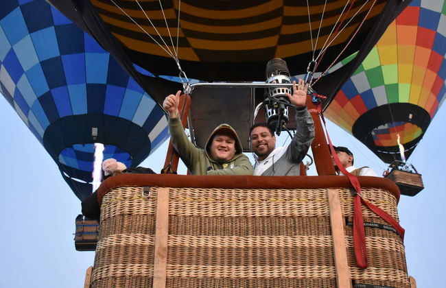 Teotihuacán Hot Air Balloon Ride from Mexico City + Tickets - Foto 5