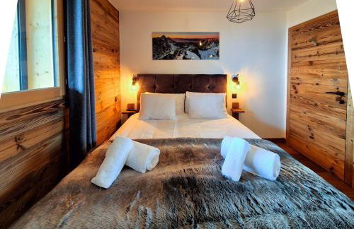 NEW ! HOLY COW - LES GETS - Proche pistes et centre - Souplex Design 4 chambres - 10 personnes - Idéal 8 personnes - Foto 14