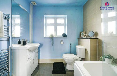 4BR 6Beds 3 Bath Private Parking Garden Kings Cross 25 min & Harry Potter - Foto 48