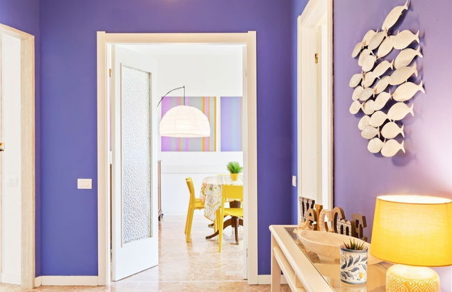 Chiavari Colorful Flat with Garage - Foto 19