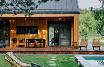 Domek z basenem nad Bugiem - Foto 29