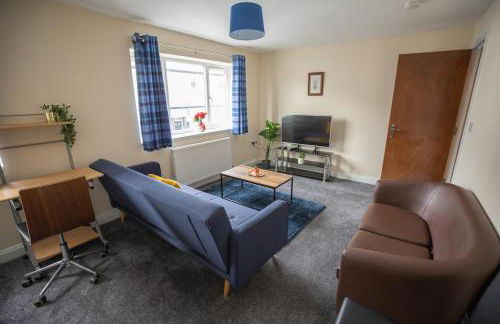Crystal House Flat 3 - free private parking - metro - Foto 33