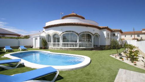 Villa Oasis Costa Dorada - Foto 1, Garden, sunbed, Garden view