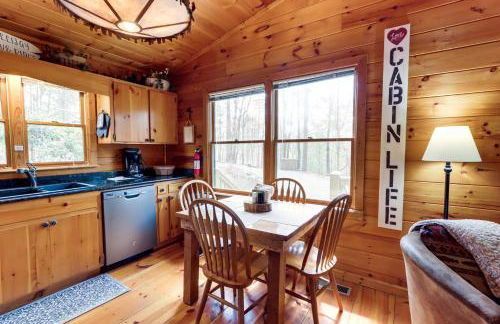 Private Hot Tub! Cherry Beary Den in Blue Ridge - Foto 10