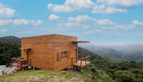 Linda cabana com jacuzzi na montanha VST013 - Foto 5