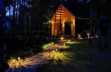 DOMEK W BRZOZACH nad jeziorem z balią na wyłączność - Foto 1