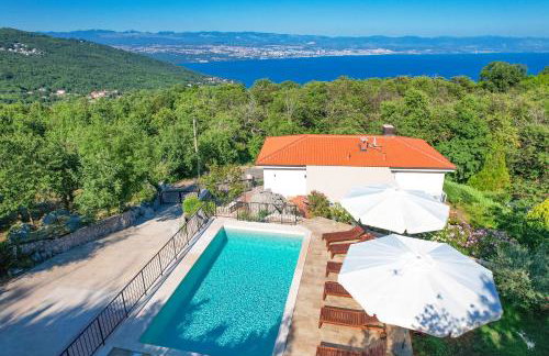 Apt - Villa Sambije with swimming pool, Dobrec - Opatija - Foto 3