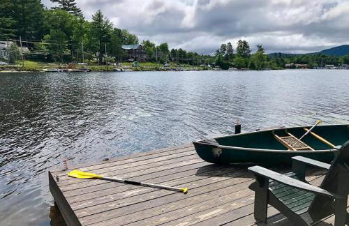 Lakefront Adirondack Cabin - Dock - Canoe - 10 min to Lake Placid - Photo 14