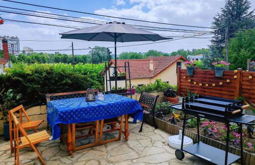 Comfortable house 45m2, 20 min to Paris with BBQ and shared private garden - Foto 23