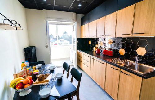 Bel AMI 02 - Turquoise & OR - Moderne Chic - Centre Ville - Accès Jardin - Clim - Wifi - Parking - Localisation idéale - Foto 14