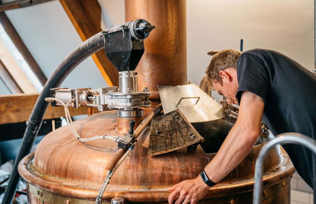 Entrada a la fábrica de cerveza Bourgogne des Flandres - Foto 3