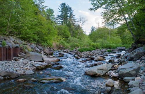 Private Cabin by River with Fireplace - Foto 4