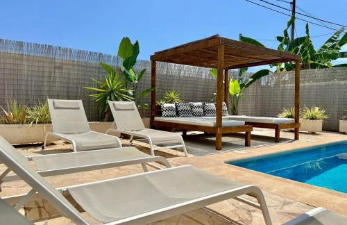 Villa in Playa den Bossa, 5 min SupermarketBBQ - Foto 8