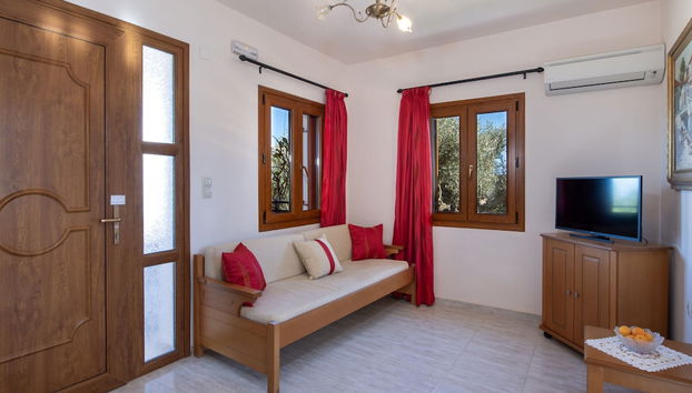 Villa in Crete Near Beach and Olive Groves - Foto 4, Habitación