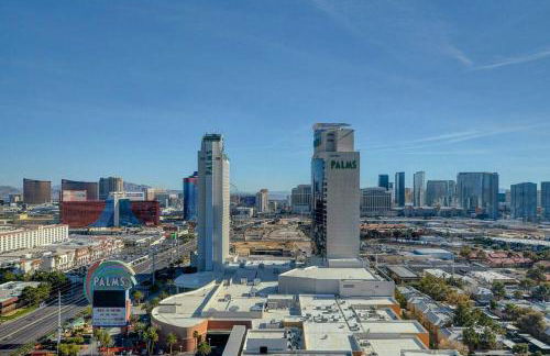 Strip View Luxury Studio No Resort Fee Palms Place - Foto 28