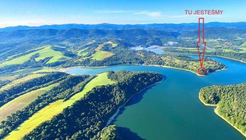 Brama Sanu - z prywatną linią brzegową Jeziora Solińskiego - pomosty - pontony - basen sezonowy - Foto 2