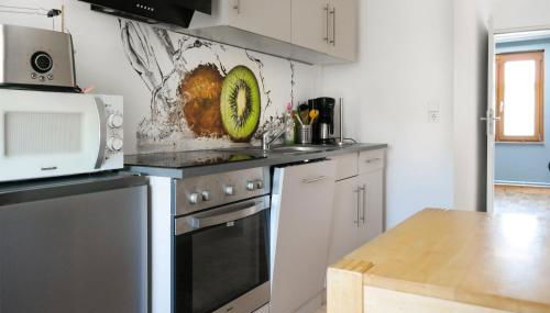 Pension Ketzin - Foto 3, stove, dishwasher, toaster