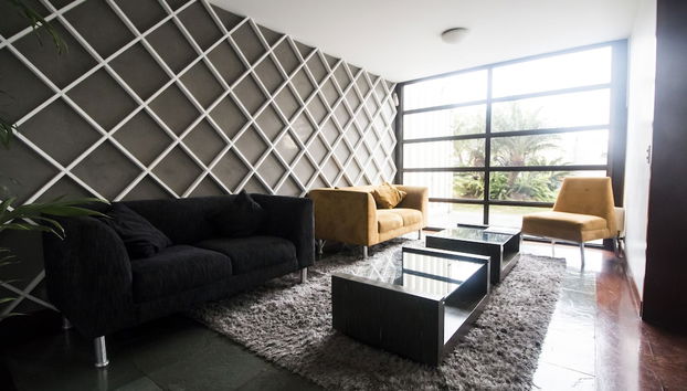 Sala de estar do lobby