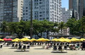 Apartamento Frente a Praia do Embare Santos - Foto 6