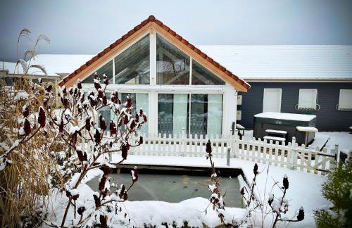 Villa 200m2 avec PISCINE chauffée & SPA & sauna & kota-grill - Foto 52