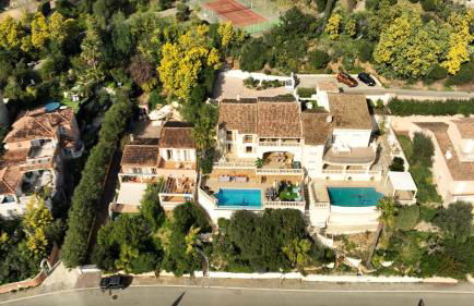Villa soleil - Vue mer et montagne - Piscine privée, tennis, accès plage à pied - Foto 2