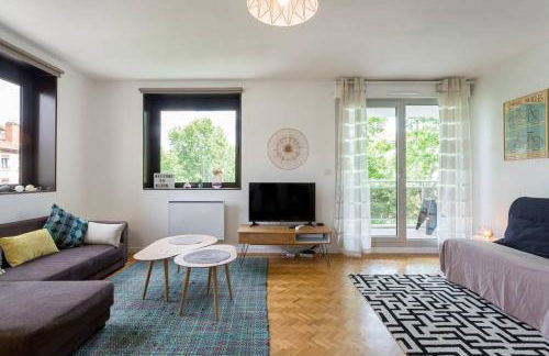 Appartement Lyon Centre Confluence 100 m2 Parking Terrasses - Foto 5