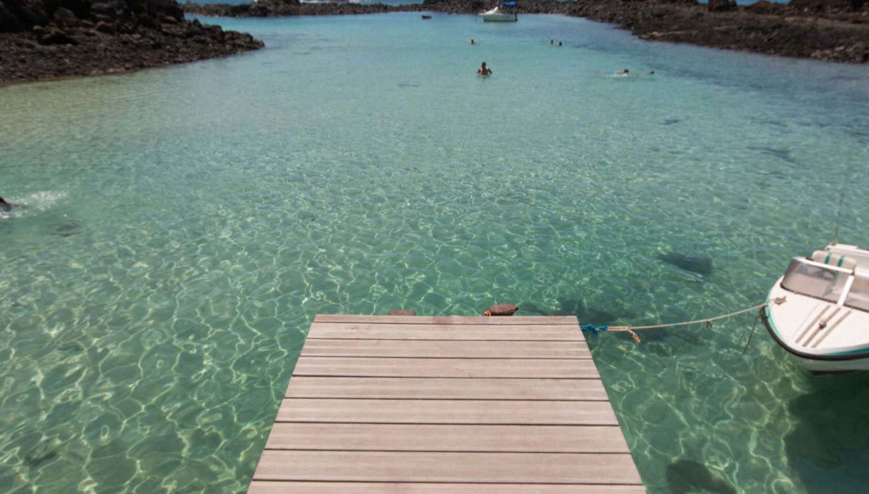 Water taxi vers l'île de Lobos depuis Corralejo
