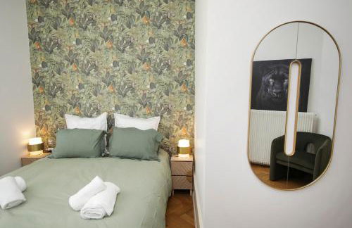 LE LYNX HAUSSMANIEN appartement tout confort, climatisé avec parking privé, à deux pas du centre - Foto 23