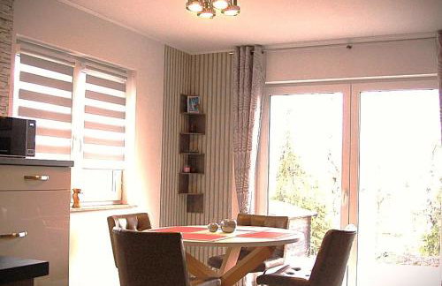 Behagliches Ferienhaus Zaunkönig -mit Kamin und Sauna- Blick über das romantische Bodetal - Foto 7