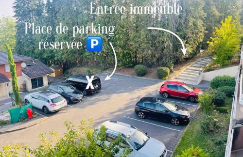 Magnifique Appart rénové Evian Duplex vue Lac 8 pers - Foto 47